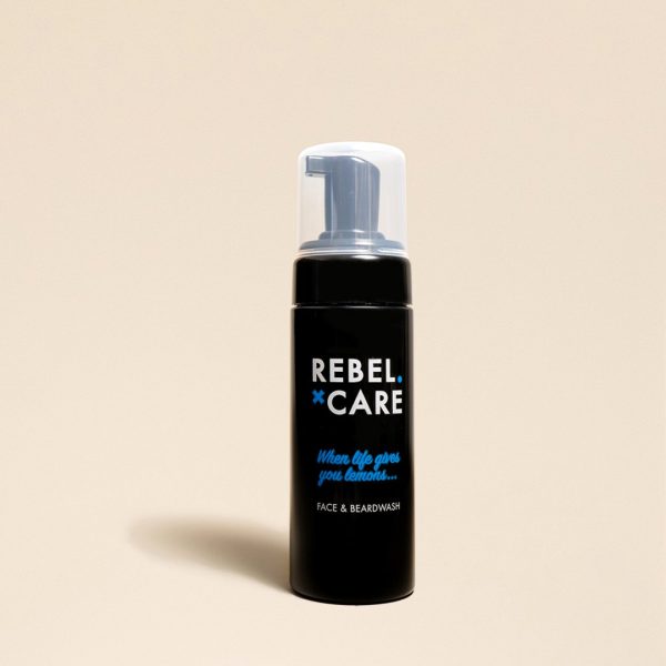 Rebel Care Face and Beard Wash Lemon