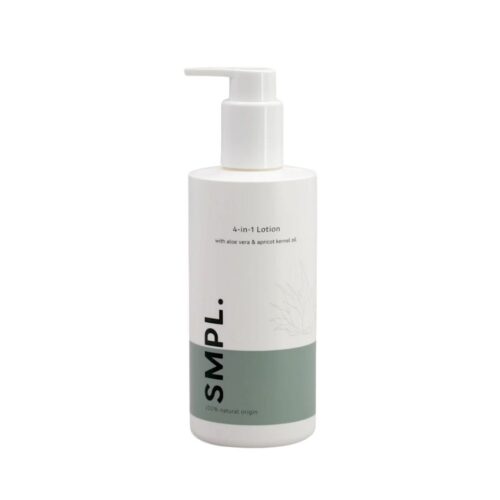SMPL parfumvrije bodylotion natuurlijke vegan bodylotion voor gevoelige huid en haarverzorging.
