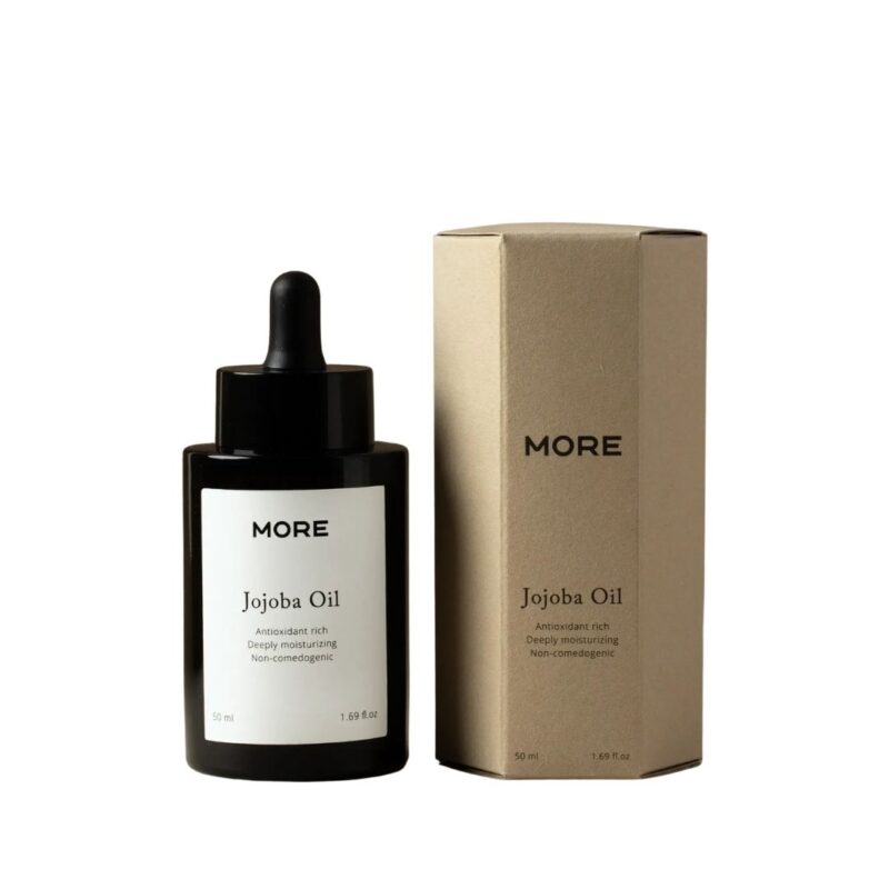 MORE Biologische Jojoba Olie, Koudgeperst 50ml
