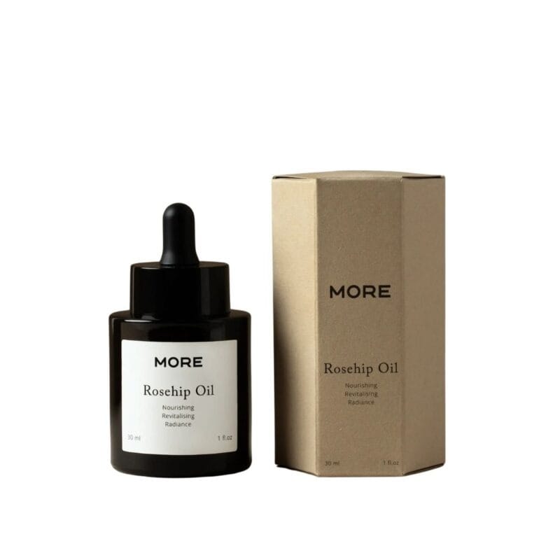 MORE Biologisch Rosehip Olie, koudgeperste rozenbottelolie 30ml