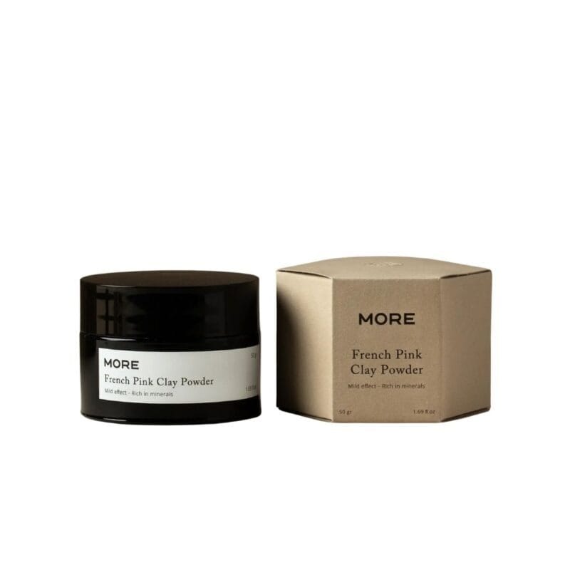 MORE Frans Roze Kleipoeder, 100% natuurlijk, Kaolin, Illite, Montmorillonite