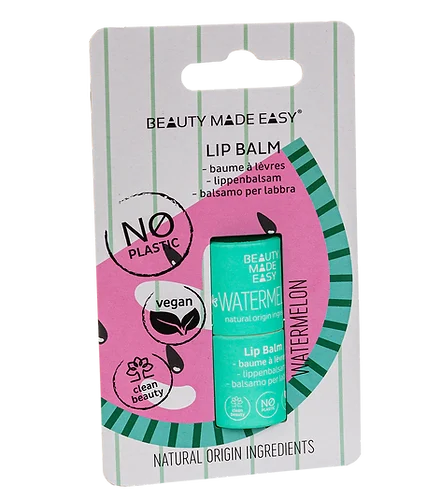 Beauty Made Easy Lipbalm Watermelon