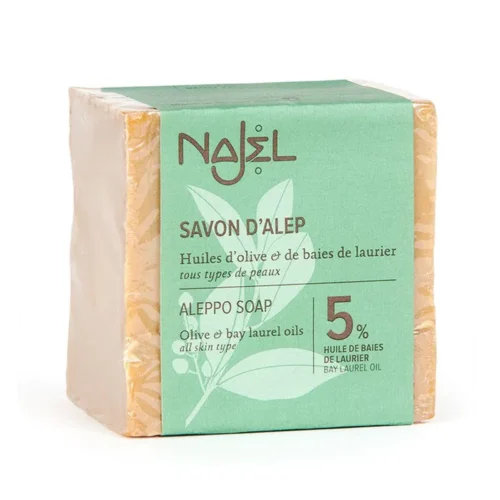 Najel Aleppo Olijfzeep 5% Laurierolie