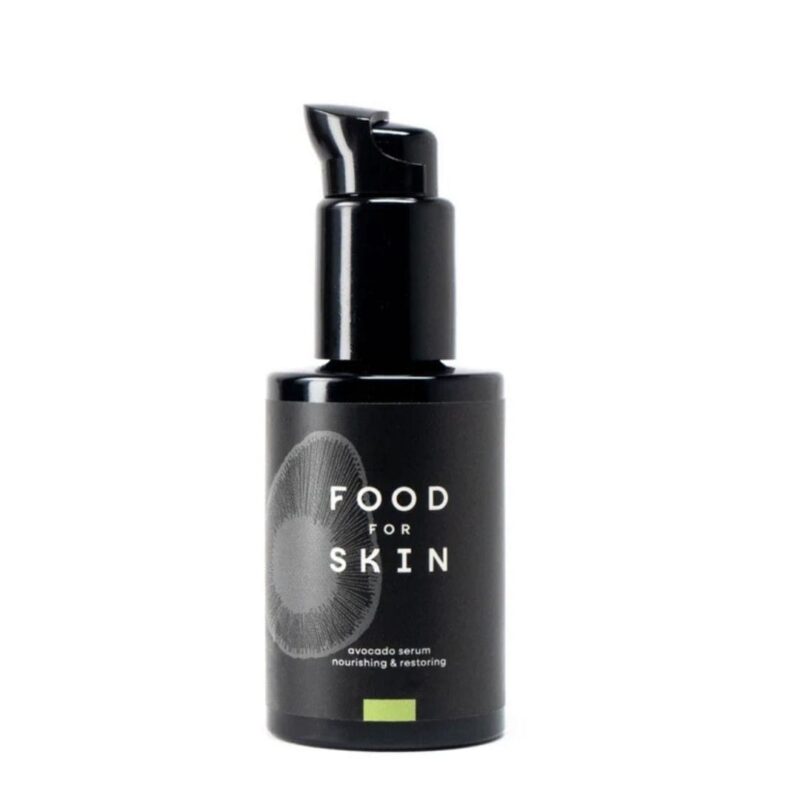 Food for Skin Avocado Serum: een natuurlijk gezichtsserum voor de intensieve voeding van de droge en gevoelige huid
