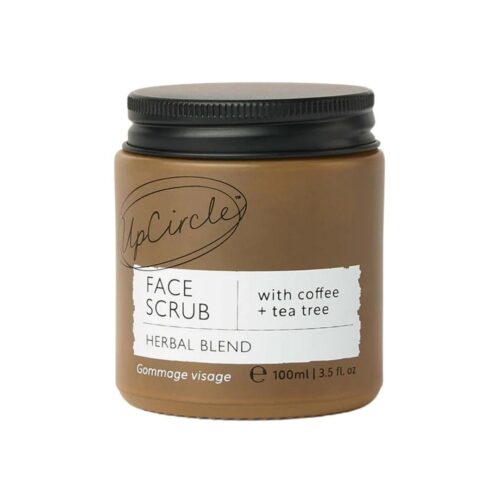 UpCircle Face Scrub Coffee Tea Tree: een natuurlijke en microplasticvrije scrub voor de onzuivere huid