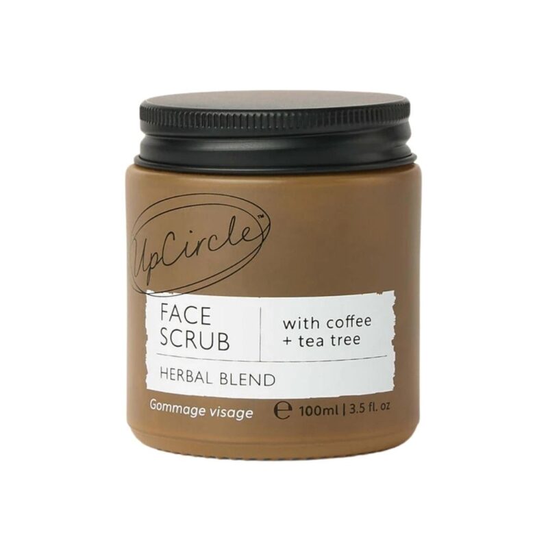 UpCircle Face Scrub Coffee Tea Tree: een natuurlijke en microplasticvrije scrub voor de onzuivere huid