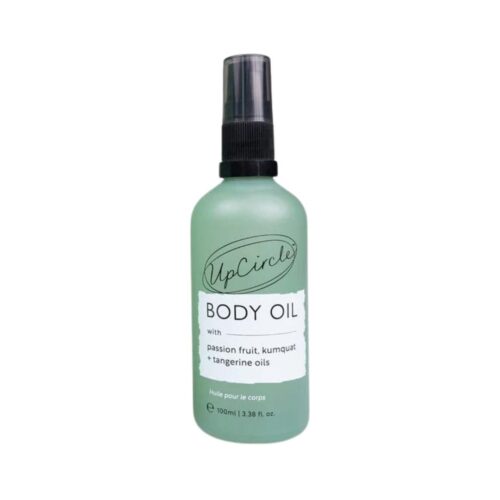UpCircle Body Oil | Vegan Body Oil met Upcycled Ingrediënten, glazen fles 100ml