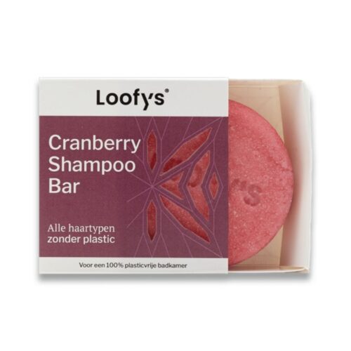 Loofy’s Shampoo Bar Cranberry  | Vaste Shampoo voor Normaal en Geverfd Haar