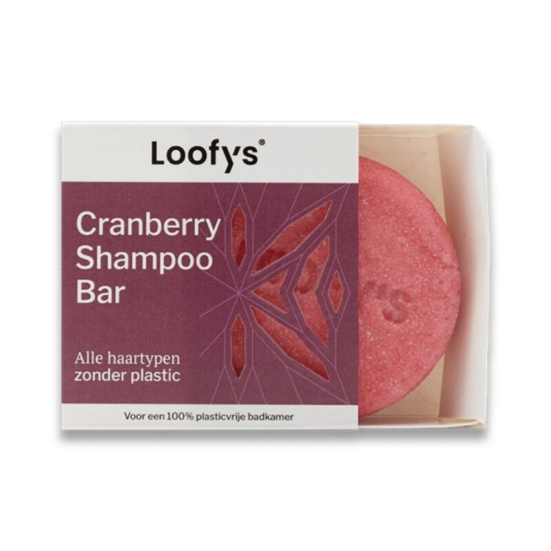 Loofy’s Shampoo Bar Cranberry  | Vaste Shampoo voor Normaal en Geverfd Haar