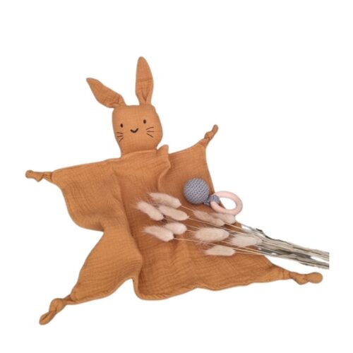 Hydrofiele Knuffel Konijn Okergeel