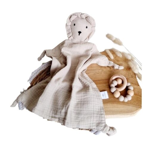 Hydrofiele Knuffel Leeuw Beige