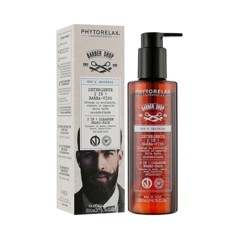 vegan baardverzorging cleanser voor baard en gezicht