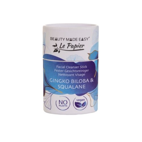 Beauty Made Easy Gezichtsreiniger Stick plasticvrije face cleanser, zero-waste, vegan en natuurlijke samenstelling