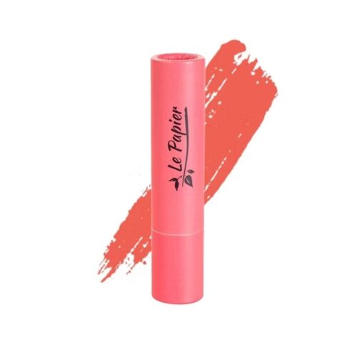 Beauty Made Easy Lipstick Bittersweet Mat 04, vegan oranje lippenstift, plasticvrij verpakt