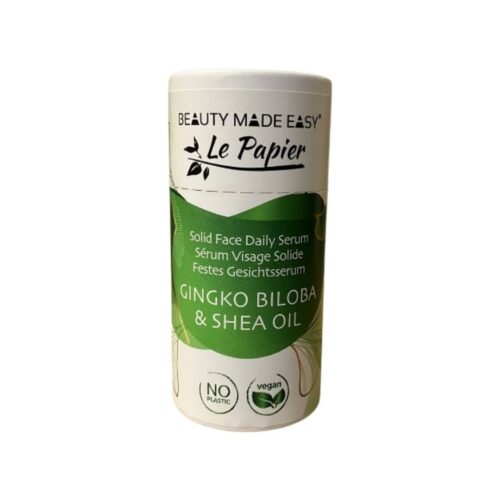 Beauty Made Easy Serum Stick, plasticvrij verpakt, vegan serum voor gezicht met ginko biloba