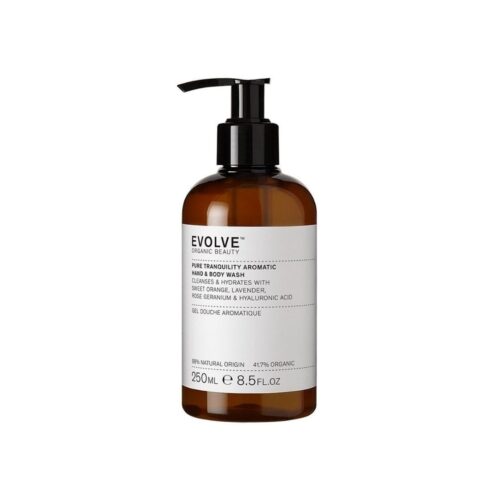 natuurlijke douchegel met aloë vera en hyaluronzuur Evolve Pure Tranquility