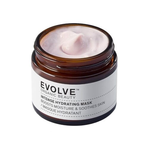 Evolve Intense Hydrating hydraterend gezichtsmasker met hyaluronzuur en Resurrection Plant, natuurlijk vegan face mask droge huid