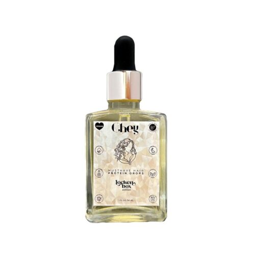 Chey Musthave Hair Protein - Proteïne Behandeling Haar voor thuis - Drops in glazen flesje met pipet, vegan proteïne druppels voor sterker en veerkrachtig haar
