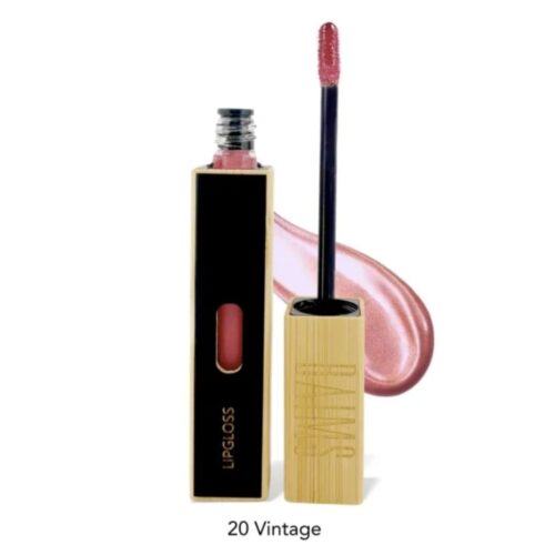 lipgloss zonder parfum BAIMS Vintage roze rode tint natuurlijke glans