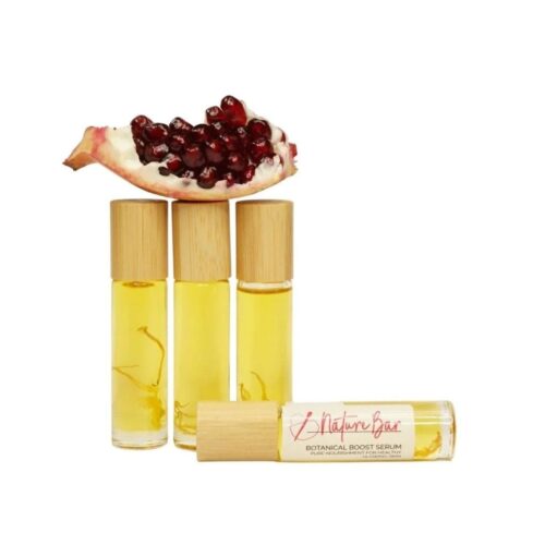 Nature Bar Botanical Boost Serum travelsize 10ml in duurzame glazen flacon