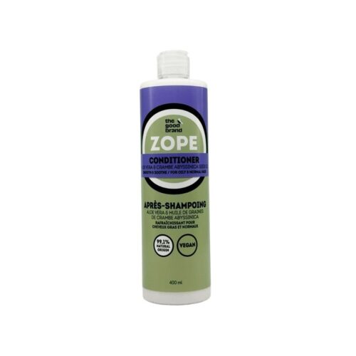 The Good Brand Zope Conditioner Aloë Vera 400 ml fles voor gewichtsloze hydratatie.