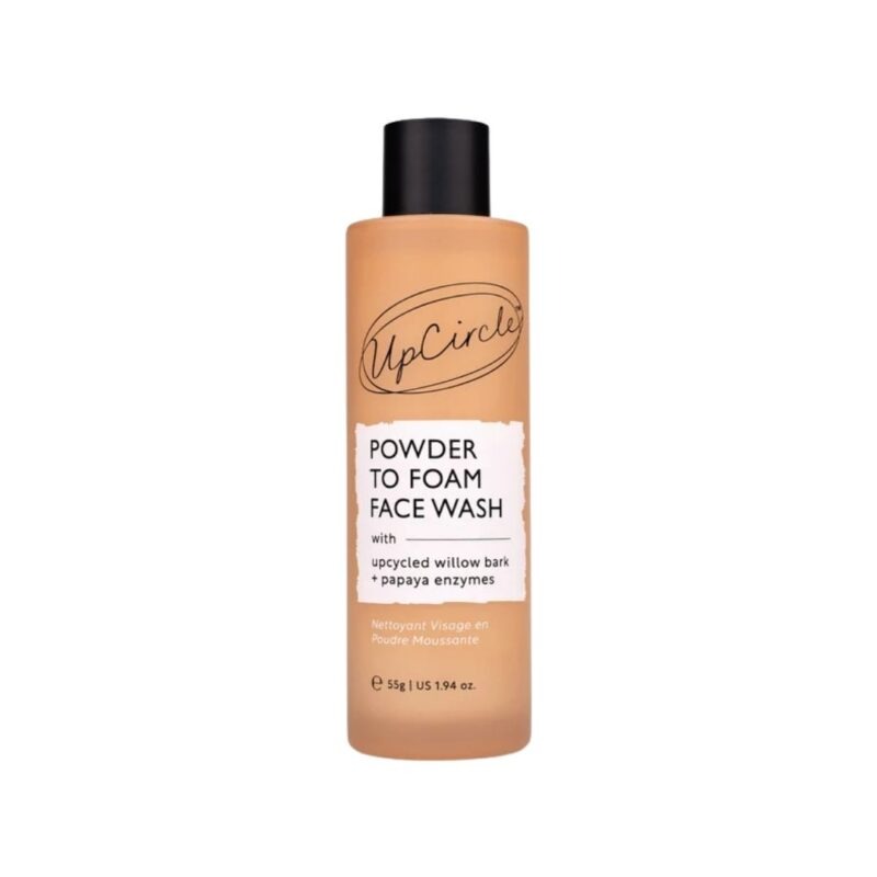 UpCircle Powder to Foam Face Wash 55 g vegan gezichtsreiniger met papaja-enzymen